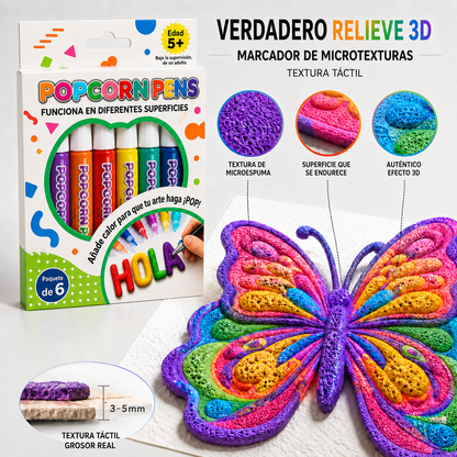 🌏Ahorra un 50% haciendo tu pedido hoy mismo. Bolígrafo de arte en relieve 3D Healrize®: transforma dibujos planos en arte 3D táctil. 🪻2