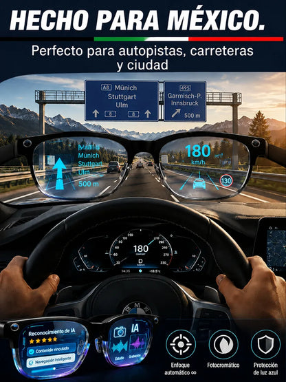 👓Gafas inteligentes con zoom, cambio de color y traducción por IA en tiempo real🍈2