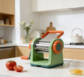 VividGlow FreshPasta Pro – Exclusive Color-Blocked Manual Pasta Maker with 8-Thickness Precision & Effortless Crank