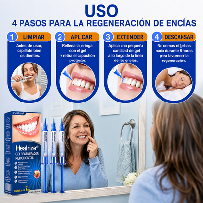 ☘️🇸🇰👨‍⚕️✅🦷Gel de reparación periodontal Healrize® GumRevive🦷🍋🍋