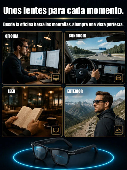 👓Gafas inteligentes con zoom, cambio de color y traducción por IA en tiempo real🍈2