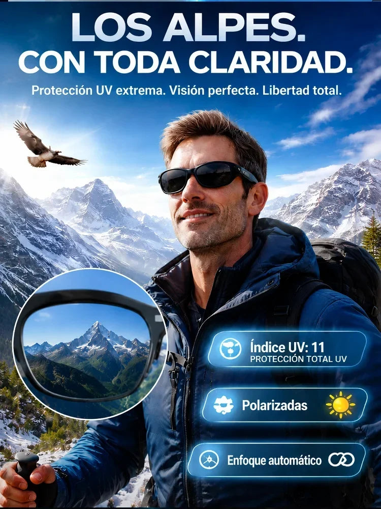 👓Gafas inteligentes con zoom, cambio de color y traducción por IA en tiempo real🍈2
